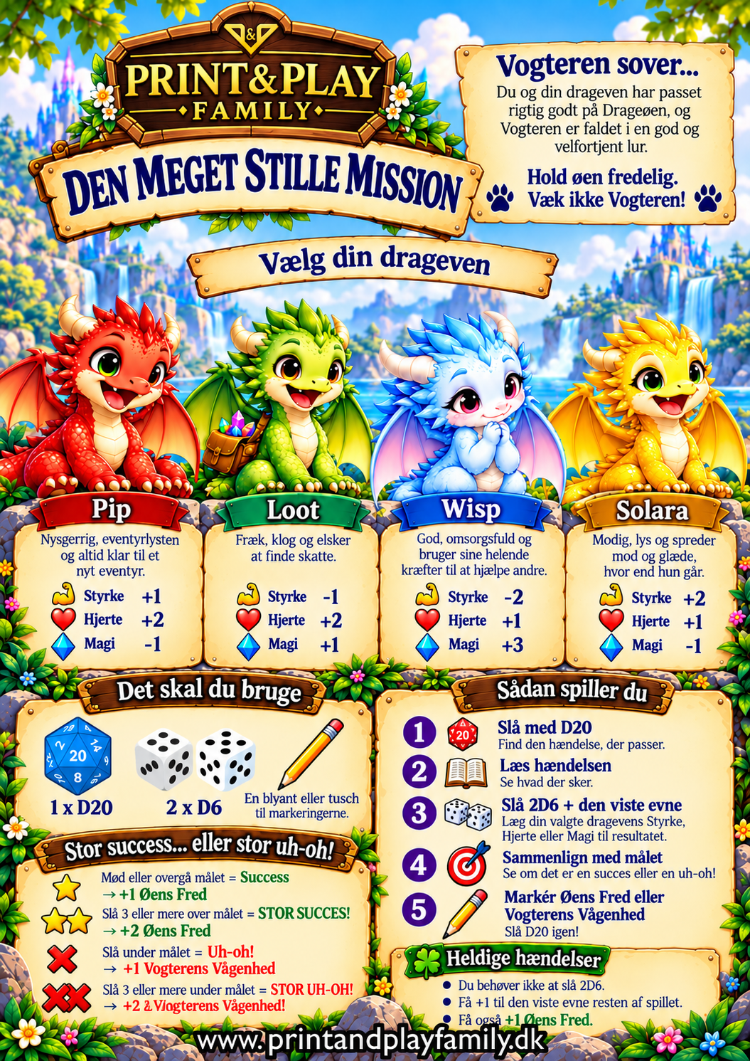Forsiden til Den Meget Stille Mission med Pip, Loot, Wisp og Solara